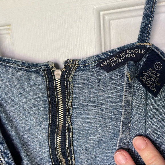 Vintage American Eagle Denim Dress - Picture 5 of 6